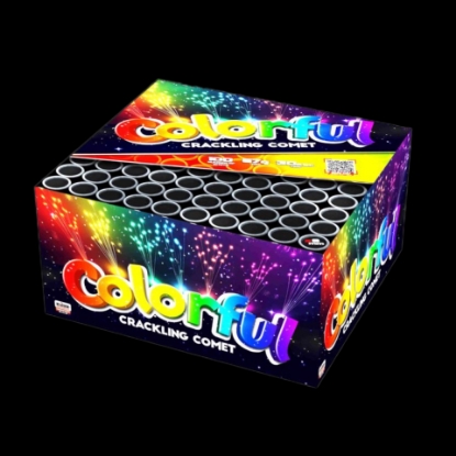 Picture of 100 Shots Colorful and Crackling Comet